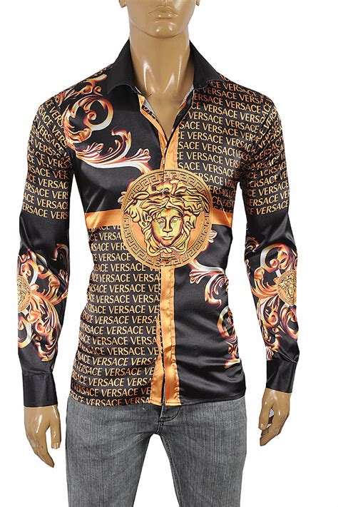 versace medusa dress|versace medusa shirt men's uk.